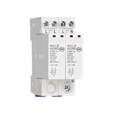NXU Surge Protector, NXU- 20kA/440V 4P 36mm