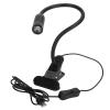 Spryflower Reading on, 360 Flexible Neck Lamp, USB Powered Clamp with Aluminum Alloy Base, Gooseneck for Bedside, Desk, Headboard, Warm for Night Reading view 1