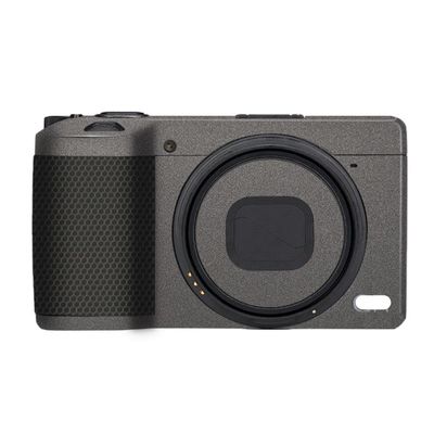 Mebont Camera Decal Skin for RICOH GR IV 3M Material Sticker Waterproof Camera Protector(Matte Gray)