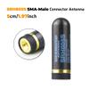 10X SRH805S Universal Walkie Talkie Short Replacement Antenna VHF/UHF 144/430/1200MHz SMA-Male Antenna for Kenwood ICOM Vertex YAESU UV5R Radios view 4