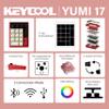 BOYI Y17 Aluminum Mechanical Numpad,Wireless RGB Numeric Keypad,Quick Release Number Pad,Bluetooth 5.0/2.4G/Type-C Tri-Mode Hot Swap 17 Keys PBT Keycap Macro Keypad for Laptop/PC/TKL Keyboards(Red) view 2