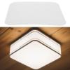 Alipis Lamp Shade Diffuser: Square Acrylic Ceiling Light Diffuser Cover Flush Mount Pendant Lampshade Panel for Bedroom and Living Room view 4