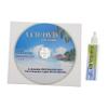 COOLHIYA Multifunctional CD DVD Vcd Player Cleaning Set with Brush Disc and Cleaning Fluid Deep Groove Cleaner for Skipping and Freezing Playback Issues Material Maintenance Kit view 1