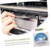 COOLHIYA Multifunctional CD DVD Vcd Player Cleaning Set with Brush Disc and Cleaning Fluid Deep Groove Cleaner for Skipping and Freezing Playback Issues Material Maintenance Kit view 2