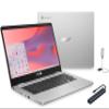 ASUS C424MA Chromebook 14'' FHD LCD Display for Business and Student, Intel Celeron N4020, 4GB RAM, 64GB eMMC, Chrome OS, Silver view 1