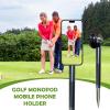 Stable Golf Monopod Mount  Selfie Stick with Spike Base, Compatible with Smartphones and Cameras, Easy Setup and Transport, Construction | Perfect for Golf Course Filming, Outdoor Activities view 2