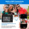 5K Digital Camera WiFi Autofocus Vlogging Camera for YouTube 48MP Camera for Photography and Video, 3.5" Screen Travel Cameras with UV Filter, Anti-Shake,16X Digital Zoom,32GB SD Card,2 Batteries view 4