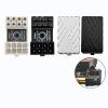 IYUANEPRO ATX 8 PIN PCIe GPU Power Adapter, 180 Degree U-Turn Angled Connector, Aluminum Heat Dissipation Design for Graphics Cards (Type B) White view 4