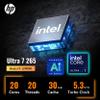 HP OmniDesk Desktop PC, Intel Core Ultra 7 265(>i9-12900K, 5.3 GHz), AI Ready Prebuilt Tower, Copilot, WiFi 6, Wireless Keyboard & Mouse, Windows 11 Pro, Dark Wood, Black(64GB DDR5 RAM | 1TB SSD) view 3