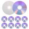 LIOOBO 10pcs Writable DVD Discs: Media - Video DVD-R for Burning Backup - Digital Storage Discs for Computers Photo Archives view 1