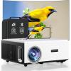 2200 ANSI 4K FHD Projector with WIFI Bluetooth,Smart Auto Focus,ARC,DoIby Audio 30W Speaker,PPT,Outdoor Movie Home Theater Projector 4k HDR10,50%Zoom,500''Display,Compatible w/ TV Stick,iOS,Android,PC view 1