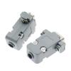 5PCS RS232 Serial Port Connector DB9 Female Male Socket Plug Connector 9pin Copper RS232 Socket Adapter Plastic Shell(DB9 Male Head) view 3