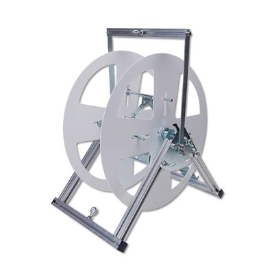 1/2/3 Reel Wire Spool Rack Dispenser,Multiple Axle Cable Rack,Folding Wire Spool Holder,Independently Rotatable,for Industrial Retail Use(38 Type,1 reel)