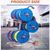 Cable Reel Dispenser Wire Reel Holder for Electrical Industrial Commercial Wire Cable Dispenser, Cold Rolled Steel Wire Spool Cart/Multi-Axis Spool Holder Dispenser with Wheels view 2