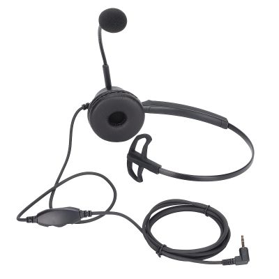 H600 25VA. Business Headset, Telephone Headset with Noise Cancelling Microphone, Volume Control, Lightweight Ergonomic for Call Center Agents