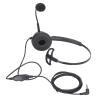 H600 25VA. Business Headset, Telephone Headset with Noise Cancelling Microphone, Volume Control, Lightweight Ergonomic for Call Center Agents view 1