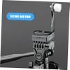 LABRIMP 2pcs Metal Binocular Telescope Tripod Adapter Quick Mount Holder Compatible with Single Double Telescopes Stable Support Black Silver view 4