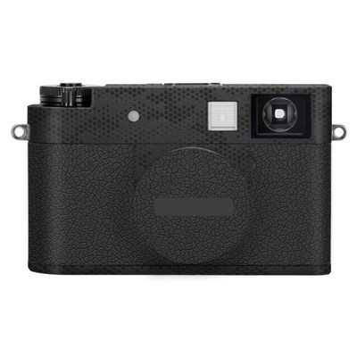 X-Half Camera Body Sticker Protective Skin Film Kit Skin Accessories Vinyl Wrap Decals for FujiFilm X-Half XHalf(Mamba Black+Leather Black)