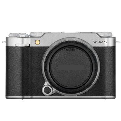 X-M5 Anti-Scratch Camera Sticker Coat Wrap Protective Film Body Protector Skin Cover for FujiFilm X-M5 XM5 (Transparent+Leather Black)