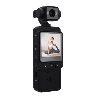 Bewinner 1080p Body Camera with 360Rotatable Lens, Motion Detection and Color Screen, Portable Portable Camcorder for Outdoor Sports,