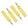 COOLHIYA 4pcs Zinc Alloy Male to Female Audio Adapter Headphone Jack Converter Compatible with Amplifiers Mixers Guitars Home Theater Devices view 1
