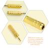 COOLHIYA 4pcs Zinc Alloy Male to Female Audio Adapter Headphone Jack Converter Compatible with Amplifiers Mixers Guitars Home Theater Devices view 3