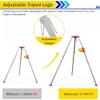Emergency Rescue Tripod Kit - Retractable Legs for Confined Space Safety in Tunnels, Sewers & Flues - Essential Emergency Response Equipment for Rescue Operations view 2