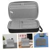 COOLHIYA Digital Cable Packing Bag with Smooth Zipper Wear-resistant Travel Cable Organizer Case for USB Cords Chargers Earphones and Small Electronic Accessories view 3