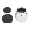 35mm F1 7 C Mount TV Movie Fixed Focus Mirrorless Camera Lens Fixed Focus Micro Single Suitable Closed Circuit Television Video Zoom Lens in Stores Parking Lots and Warehouses (Silver) view 1