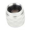 35mm F1 7 C Mount TV Movie Fixed Focus Mirrorless Camera Lens Fixed Focus Micro Single Suitable Closed Circuit Television Video Zoom Lens in Stores Parking Lots and Warehouses (Silver) view 4
