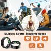 Cooary Smart Rings for Women Men - Fitness Tracker with Body Temperature, Heart Rate, Blood Oxygen, Sleep Monitor, Calories, No Subscription Fee, IP68 Waterproof for iOS & Android (Black #7) view 2