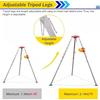 Emergency Rescue Tripod Kit - Retractable Legs for Confined Space Safety in Tunnels, Sewers, Flues - Essential Rescue Equipment for Safety Compliance and Operations view 2