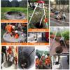 Emergency Rescue Tripod Kit - Adjustable Feet for Confined Spaces, Ideal for Wells, Tunnels, Sewers - Safety Equipment for Professionals, Industrial Rescue Gear view 2