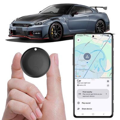 Undetectable GPS Tracker for Vehicles Work with Built-in APP (Compatible with Android Device),Mini Car Tracker Tag With Magnet Global Coverage,Hidden Car Locator Device, No Monthly Fee or Subscription