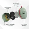 ROAM SMART TRACKER - Bluetooth Tracker & Item Locator for Keys, Luggage, Kid & Pet Gear, (iOS, Android), No App or Subscription, Fast Setup, Waterproof, 1-Pack, Pink view 4