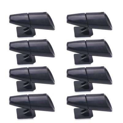 Cocoarm 4 PCS Deer Whistles Wildlife Warning for Cars Ultrasonic Wind Activated Vehicle Deer Horns with Adhesive Tapes for Trucks Motorcycles SUVs ATVs (Black)