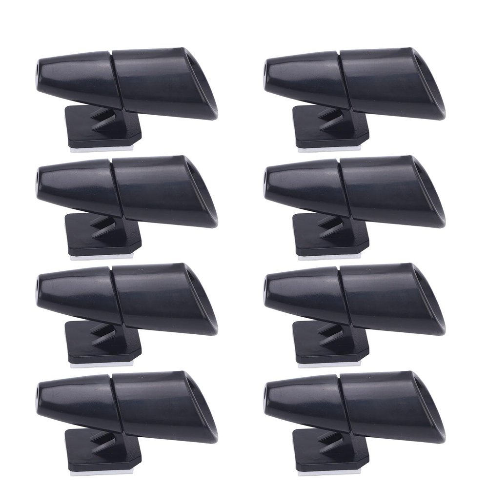 Cocoarm 4 PCS Deer Whistles Wildlife Warning for Cars Ultrasonic Wind Activated Vehicle Deer Horns with Adhesive Tapes for Trucks Motorcycles SUVs ATVs (Black)