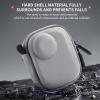 ASHATA Carrying Case for Insta 360 GO, Hard Shell Protective Case Small Camera Storage Bag with Climbing Buckle and Hand Strap, Double Zipper Design, 3.4 x 2.8 x 1.8in view 4