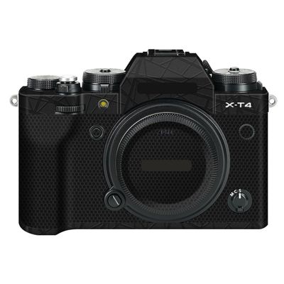 X-T4 Camera Cover Skin Sticker for FujiFilm X-T4 Camera Protector Film Skin Anti-Scratch Protective Decoration XT4(Cross Ultra Black)