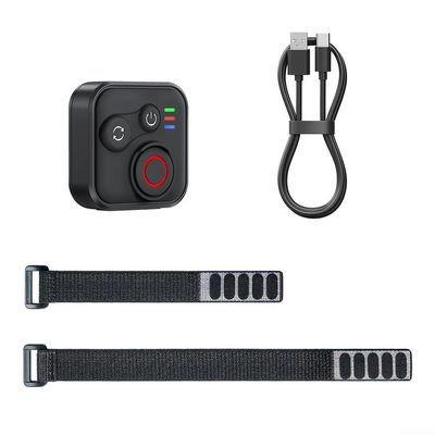 Wireless Remote Control For Insta360, X5/X4/X3/Go 3S/ACE Pro 2/ONE X2 And Hero Series Action Cameras 50M Range Quick Charging For Photography And Videography