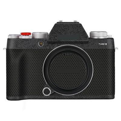 XT200 Anti-Scratch Vinyl Wrap Camera Skin for FujiFilm X-T200 Cartoon Film Photography Accessories Sticker(Contour Black)