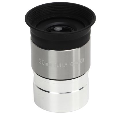 1.25 Inch Astronomical Telescope Eyepiece Optical Glass Astronomical Telescope Eyepiece 20mm Focal Length Suitable for Observing Star Clusters, The Moon, The Sky, Planets