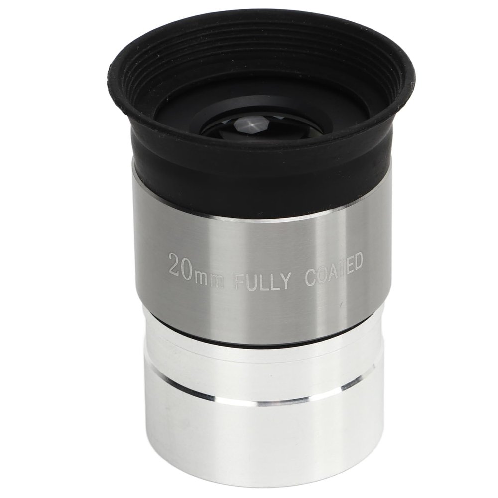 1.25 Inch Astronomical Telescope Eyepiece Optical Glass Astronomical Telescope Eyepiece 20mm Focal Length Suitable for Observing Star Clusters, The Moon, The Sky, Planets