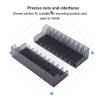 Jwthee 2 PCS Game CD Storage Rack,Large Capacity Game Card Box Portable Lightweight Large Capacity Game Card Stand Holder Bracket for SLIM PRO view 4