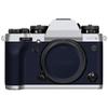 X-T3 Anti-Scratch Camera Cover Skin Sticker for FujiFilm X-T3 Camera Protector Film Skin Decals XT3 (Transparent+Leather Blue) view 1
