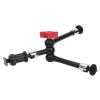 11" Articulating Friction Arm with Clamp, Camera Arm, Camera Accessory with 360 Head and Cold Shoe Mount, for SLR Cameras Microphone and More, Load 10KG view 4