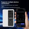 Wisoqu 4G LTE WiFi for Car, Mobile Hotspot with SIM Card Slot, WiFi6, 2.4GHz, 300Mbps, Up to 10 Devices, 10000mAh, for Europe Region, Travel, Home (White) view 4