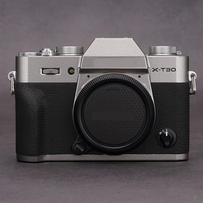 X-T30 X-T30II Anti-Scratch Camera Skin Wrap Sticker Vinyl Protective Film Protector Coat Decals for FujiFilm X-T30 Mark II XT30II (Titanium)