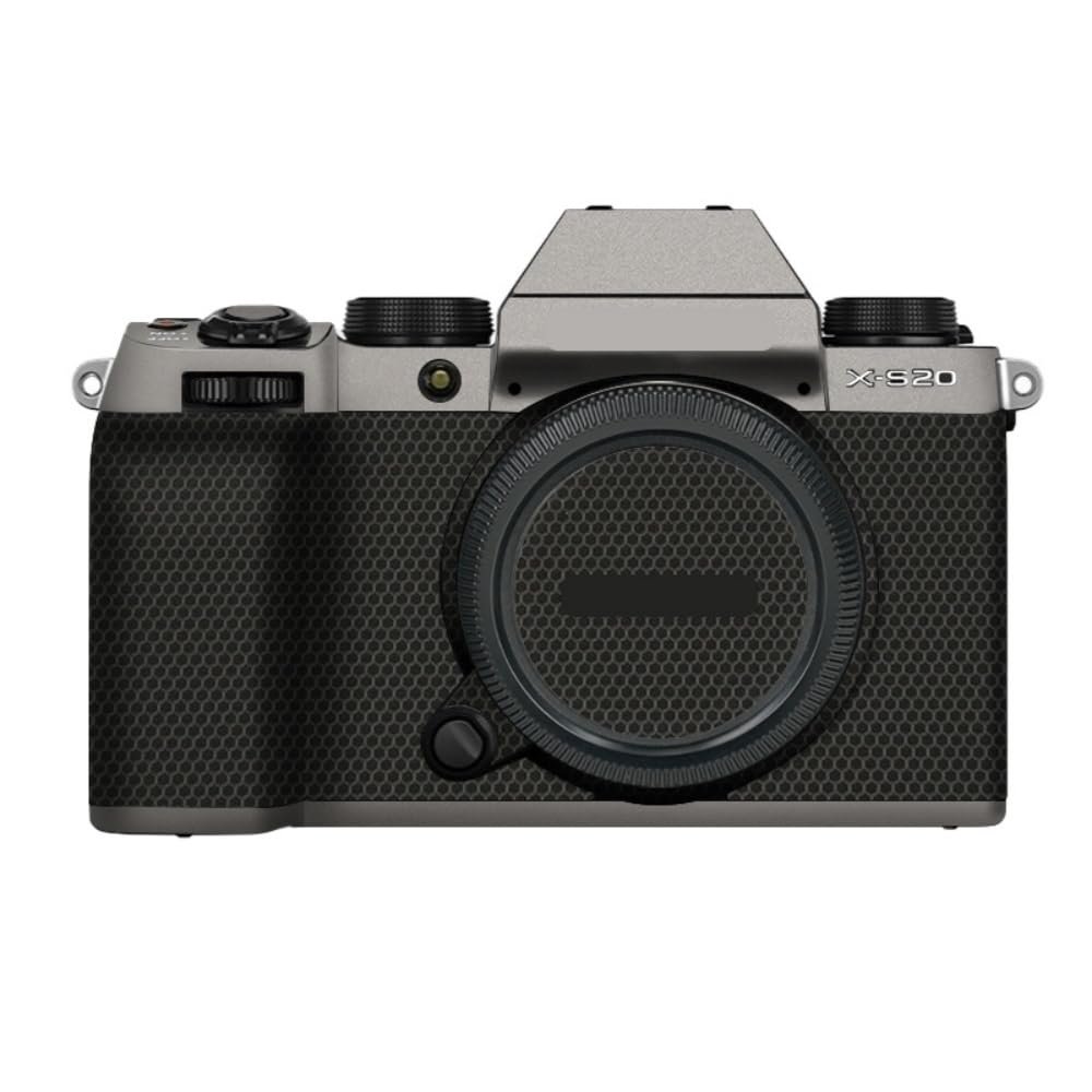 X-S20 Camera Skin Wrap Anti-Scratch Sticker Vinyl Protective Film Body Protector Coat Decals Cover for FujiFilm X-S20 XS20(Titanium)