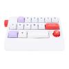Vvikizy USB Wired Mechanical Number Pad, 19 Keys Hot Swappable Macro Programmable Numeric Keypad with Joystick Control, for PC Laptop Gaming Drawing Video Editing (White) view 1